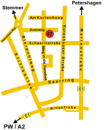 Bild Wegbeschreibung